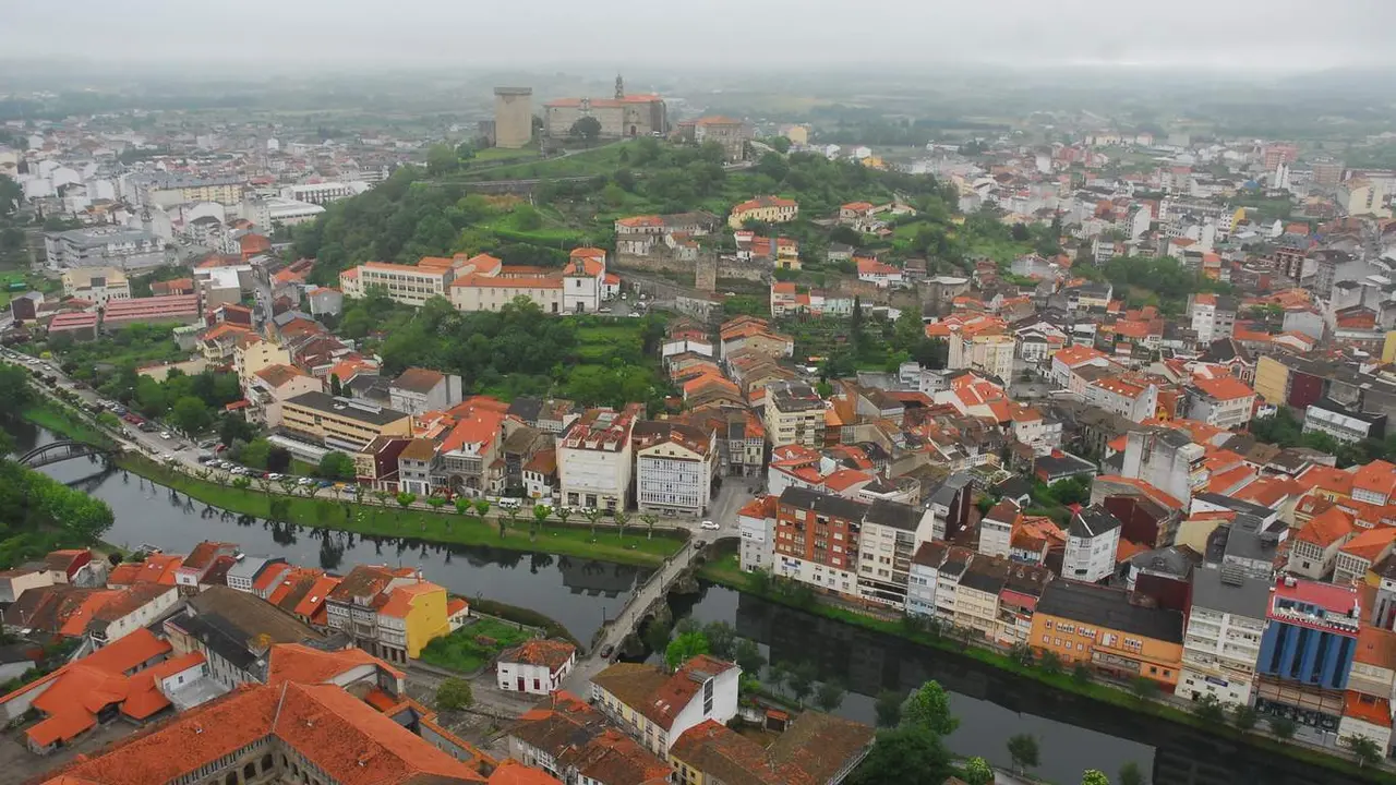 Vista aérea de Monforte. AEP