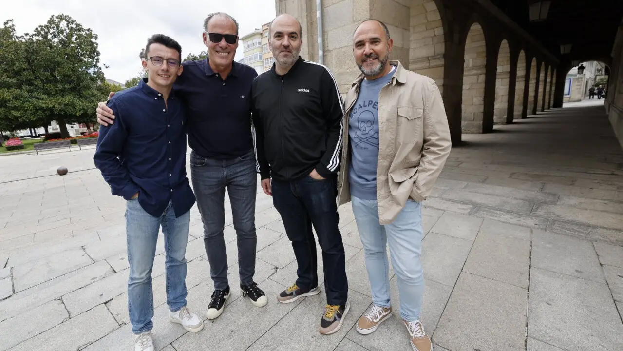 Chus Mateo, este sábado en Lugo. XESÚS PONTE