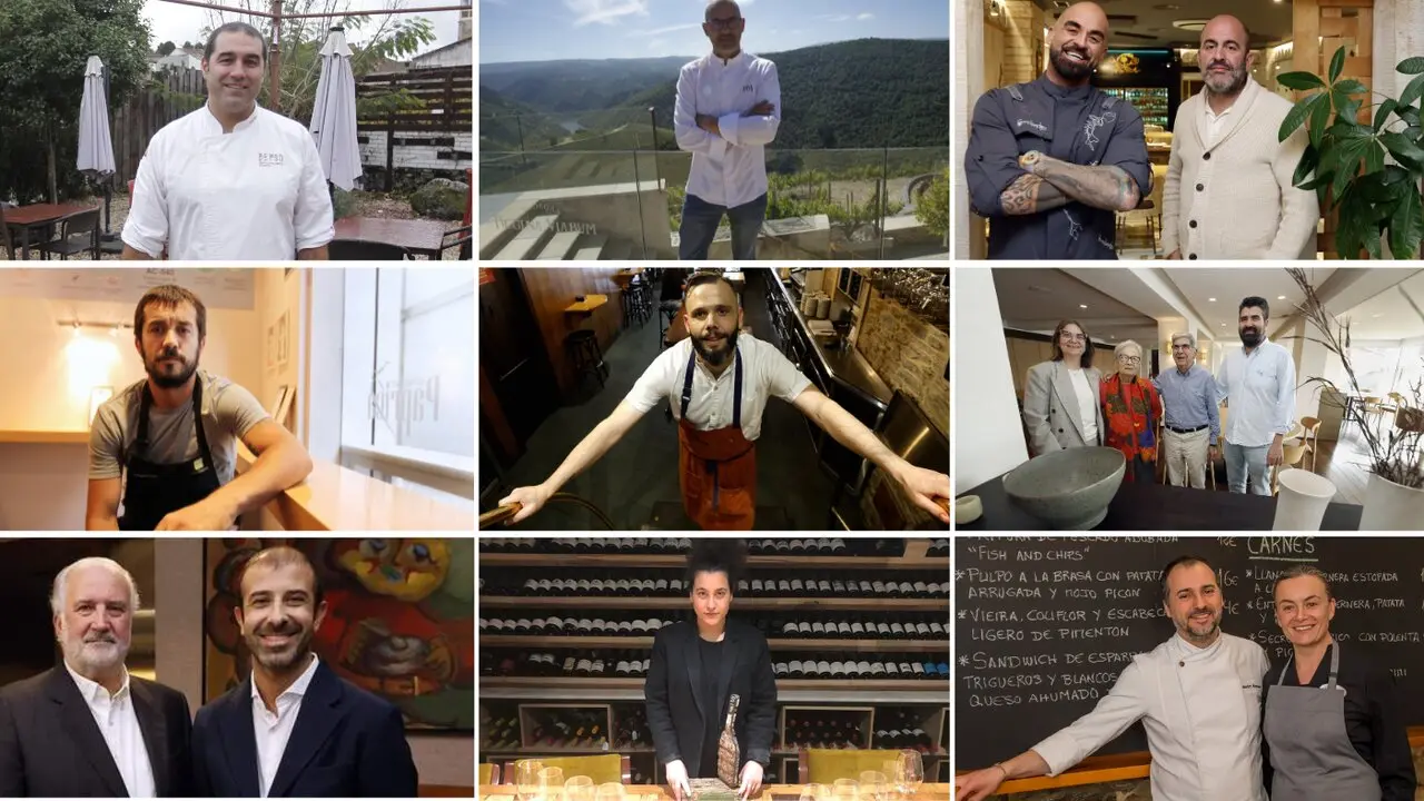 Los nueve recomendados por Michelin en Lugo. EP