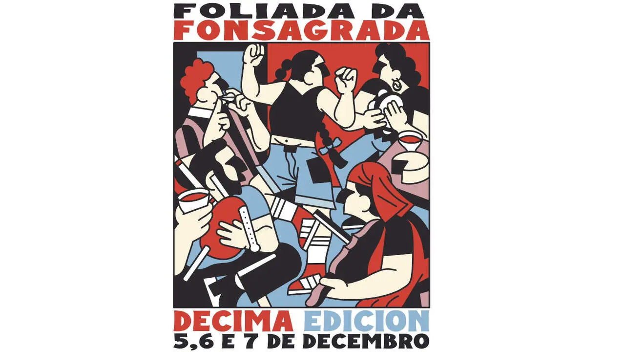 Foliada cartel A Fonsagrada 2025