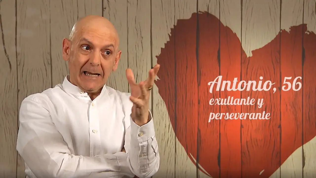 El joyero lucense Tonete, durante el participación en First Dates. CUATRO