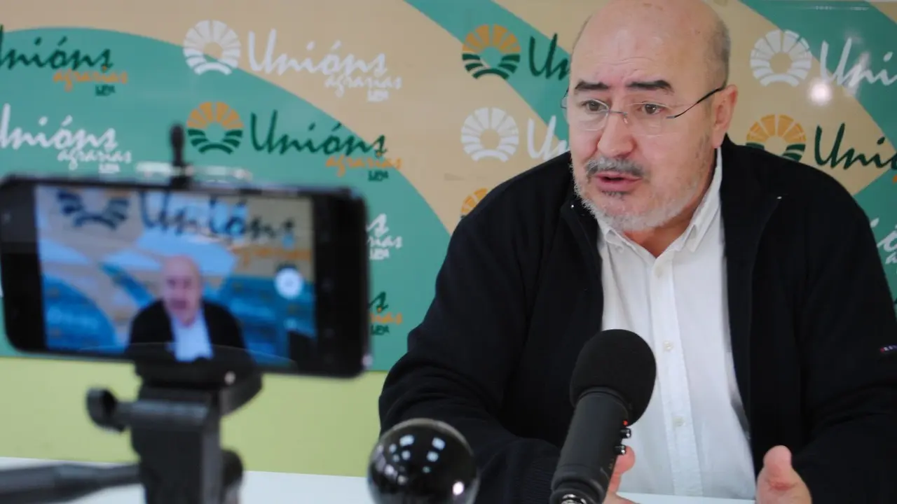 Roberto García, secretario general de Unións Agrarias. EP