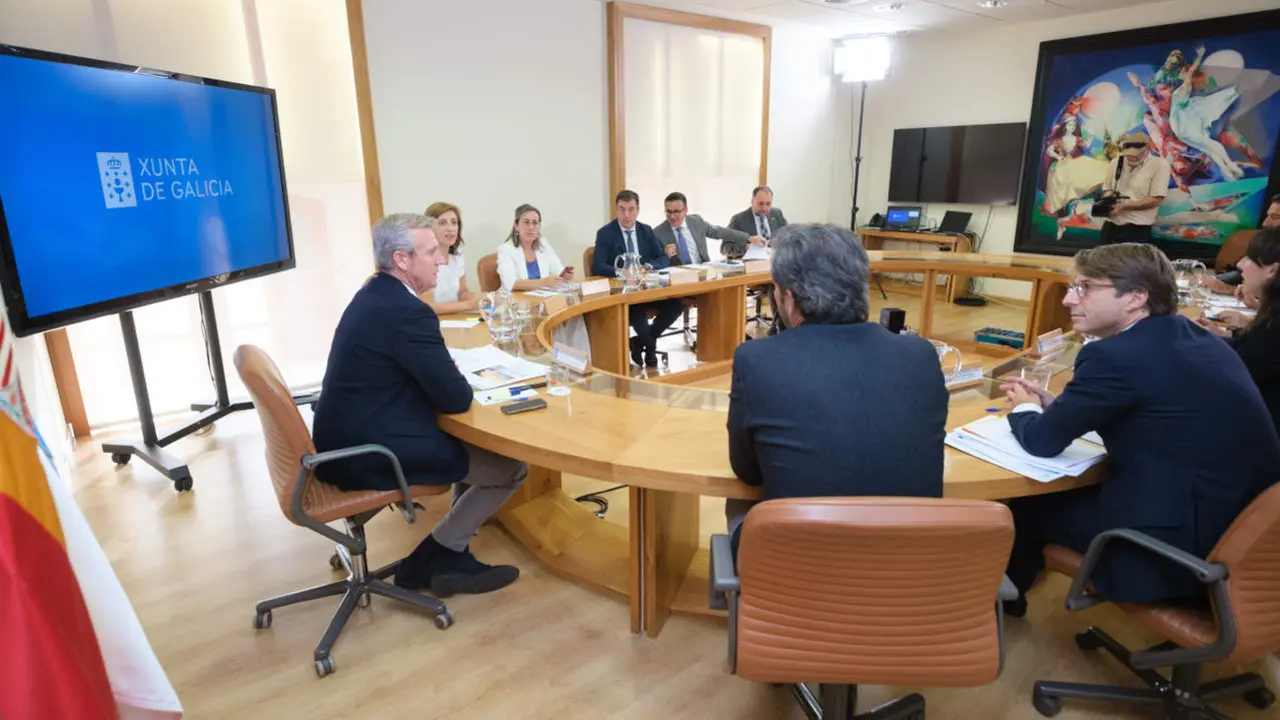 Reunión de este miércoles del Consello. XUNTA