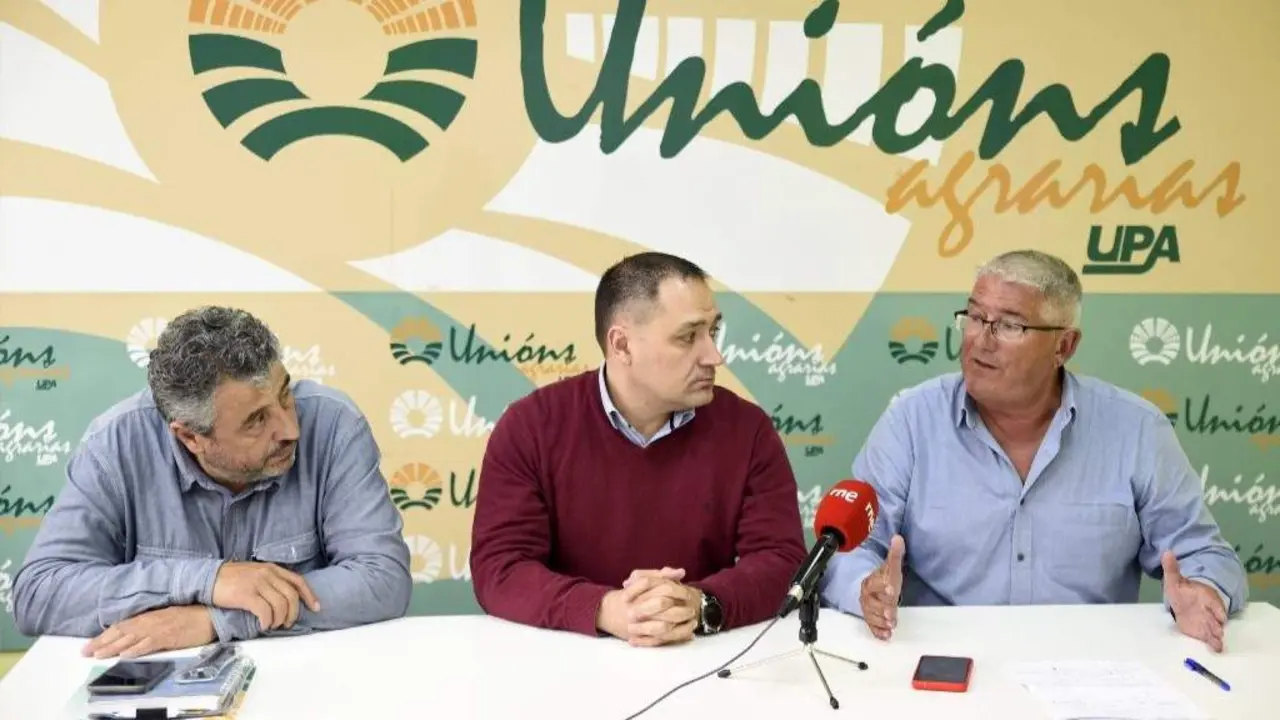 Representantes de Unións Agrarias en Lugo. FLAVIA MACÍA