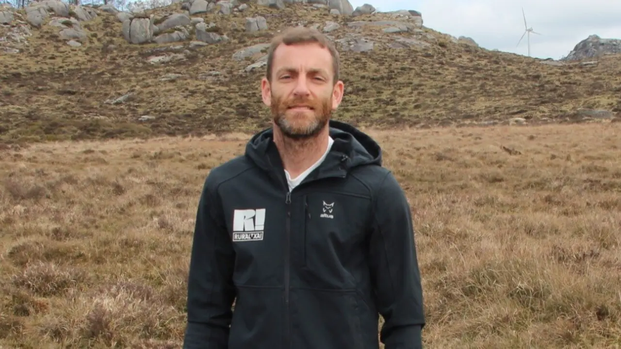 César Blanco, técnico do proxecto RURALtXA!