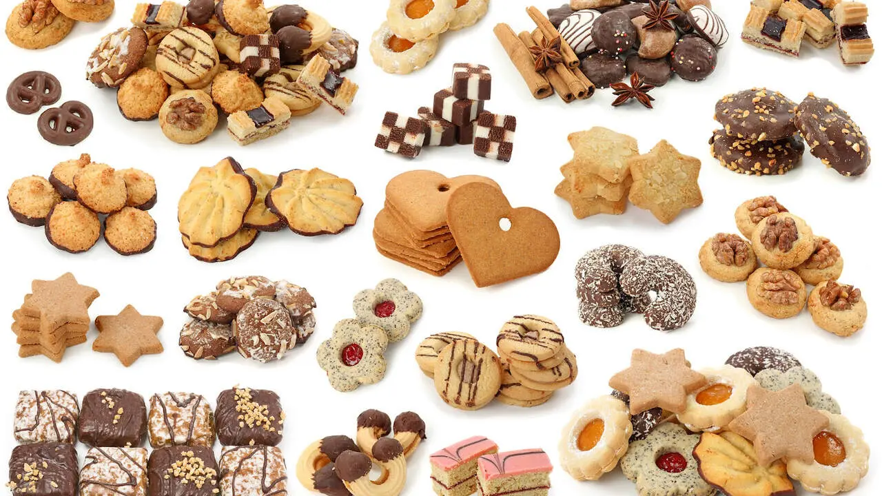 Un surtido de galletas