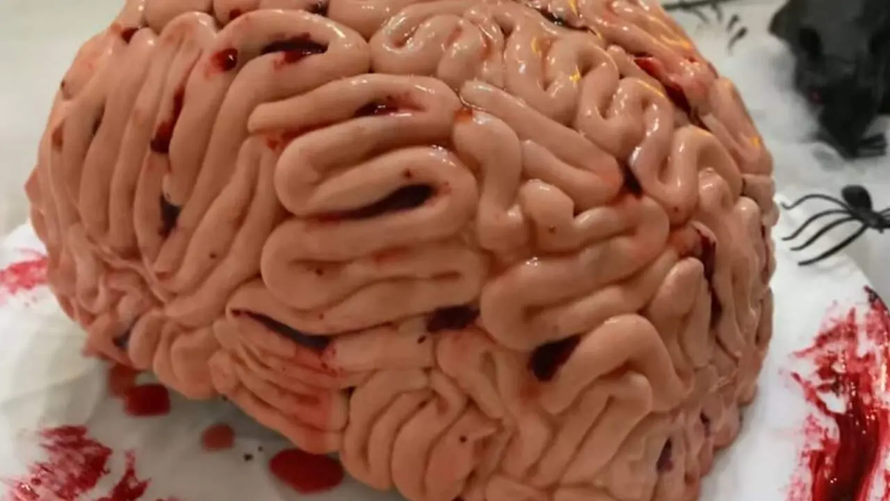 cerebro de halloween postre de JOAN FONT