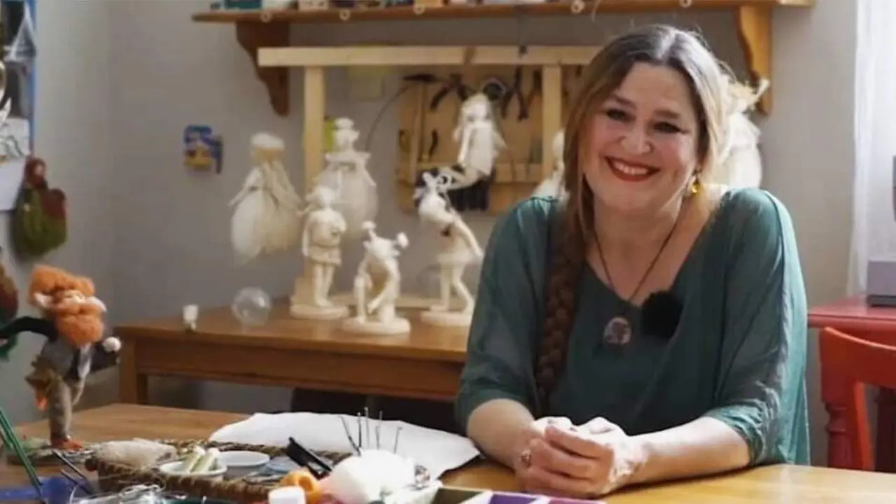 Nena Arias, artesana del fieltro. EP