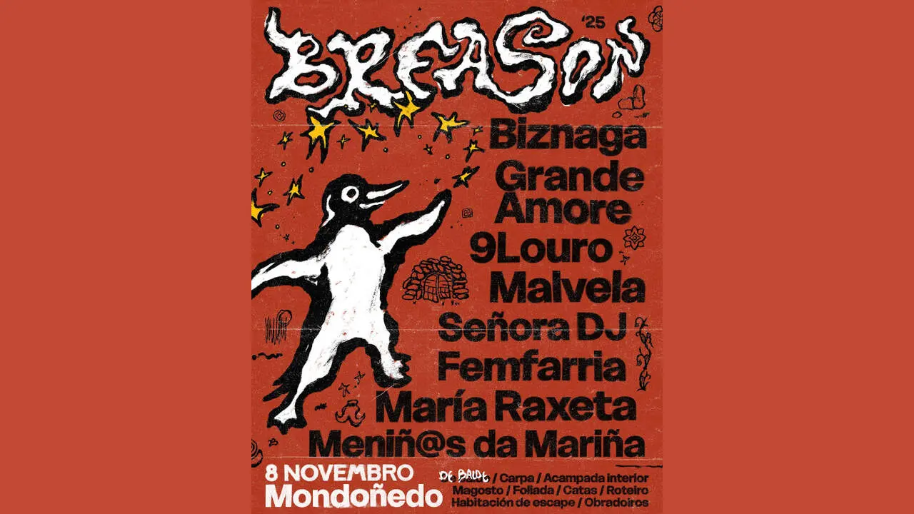 Cartel del Brea Son de Mondoñedo