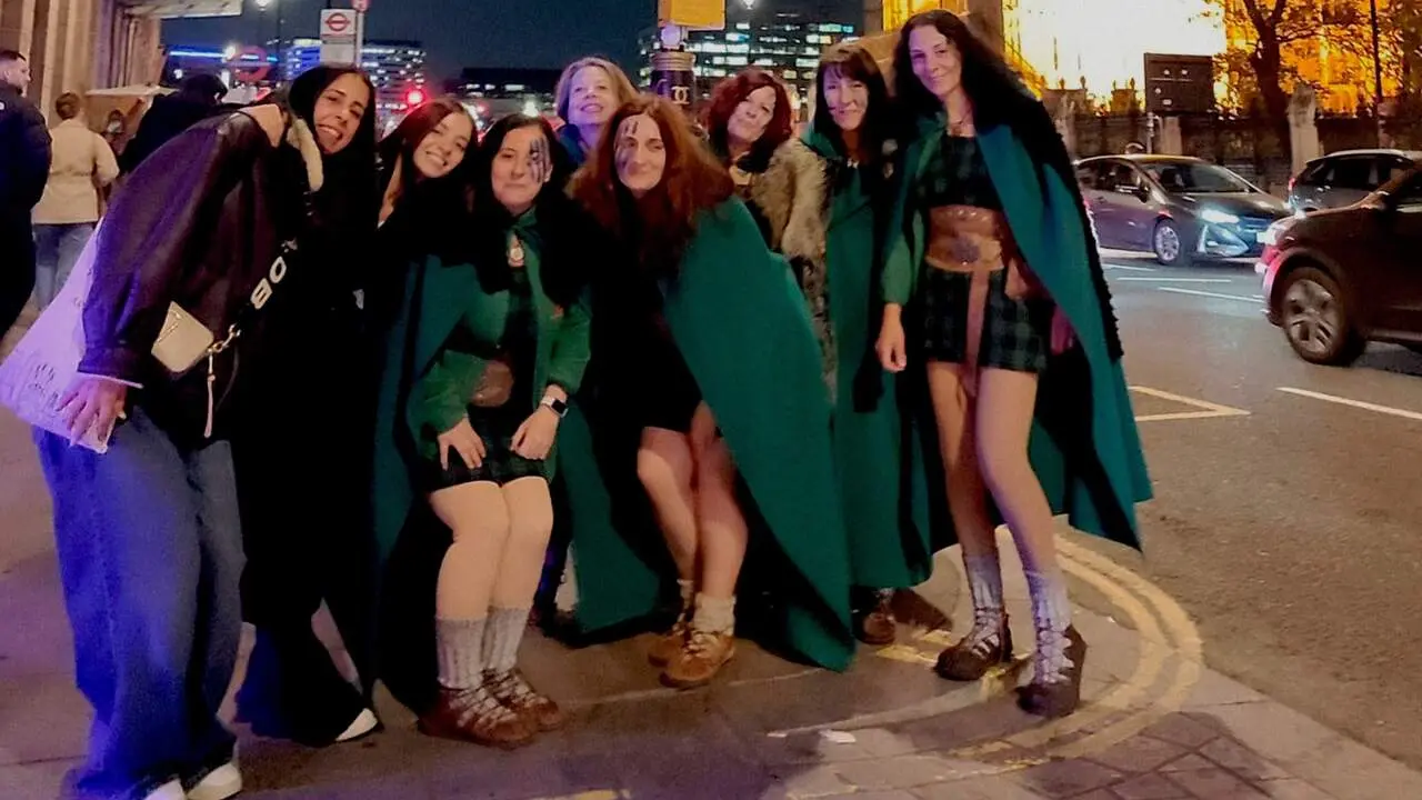 Una representación del grupo de recreación histórica Lucus Icenas Miliatore. EP