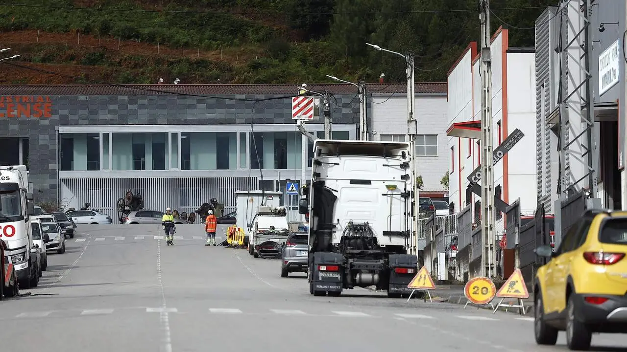 Polígono industrial de A Pontenova. AEP