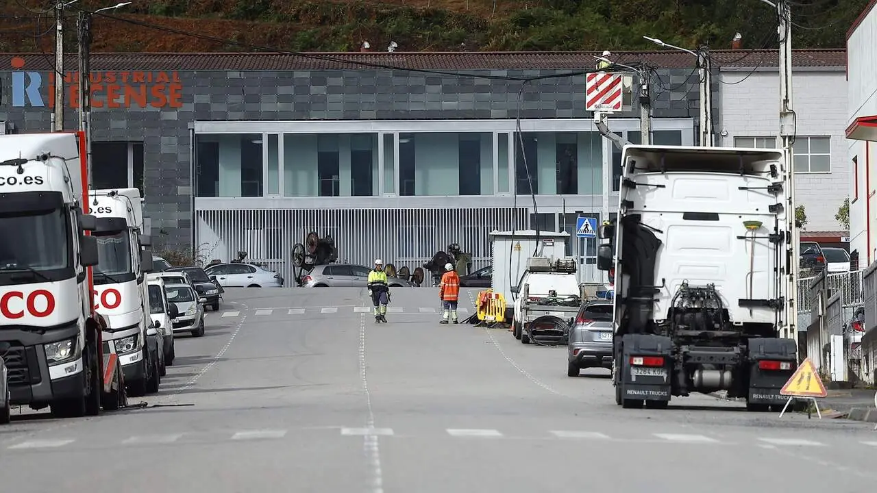 Polígono industrial de A Pontenova. JOSÉ Mª ÁLVEZ