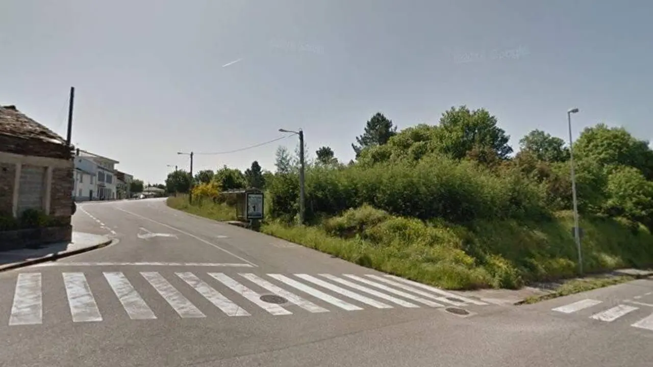 Zona entre A Calzada das Gándaras y la Rúa Venancio Senra que será urbanizada. AEP