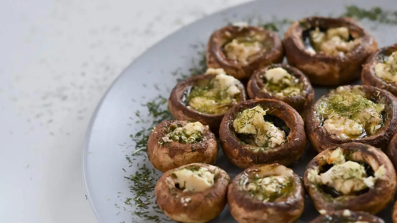 Receta de champiñones rellenos