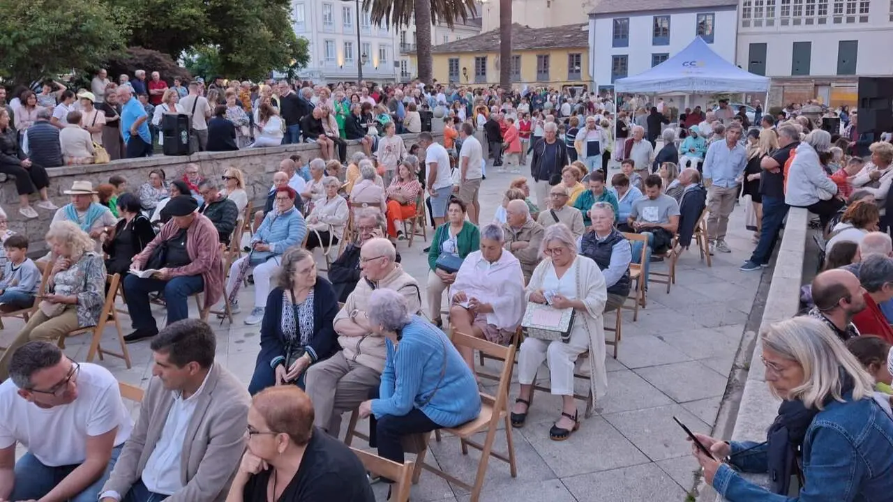Foto del sorteo a Canarias que puso fin a la campaña. AEP