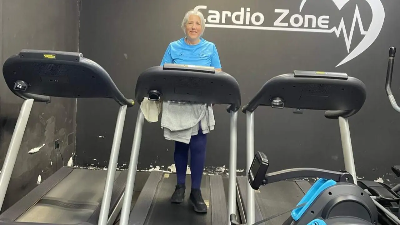 Marisol Morandeira, no ximnasio. EP