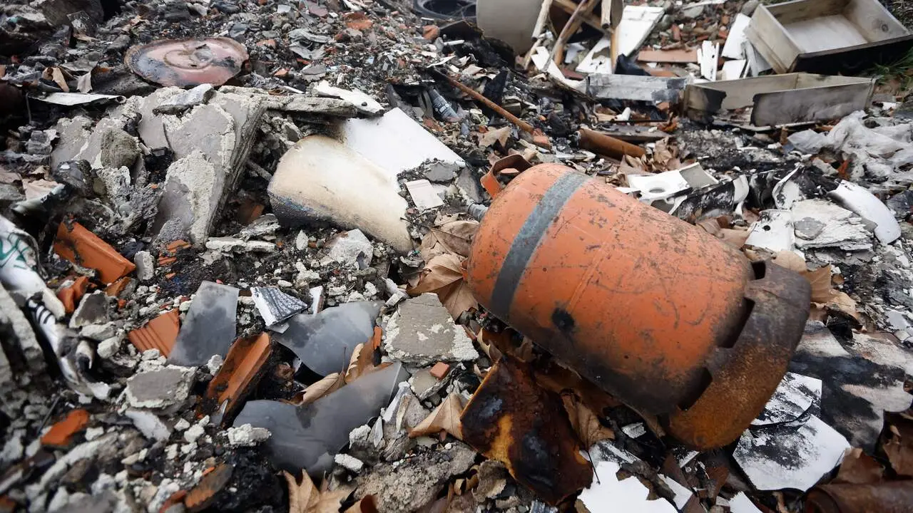 El vertedero incontrolado de Santa María de Bóveda. SEBAS SENANDE