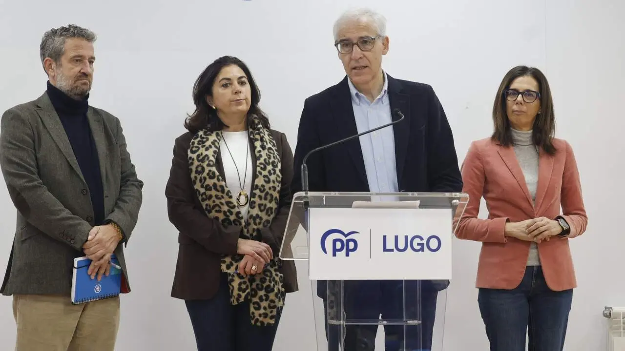 De Olano, Candia, Conde y Abades, este sábado en la sede provincial del PP. SEBAS SENANDE