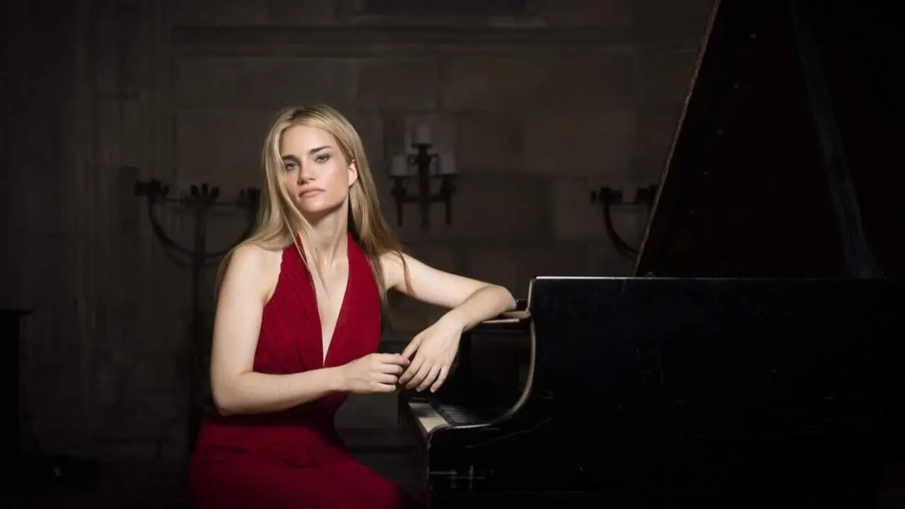 La pianista compostelana Isabel Dobarro. ALFONSO NOVO