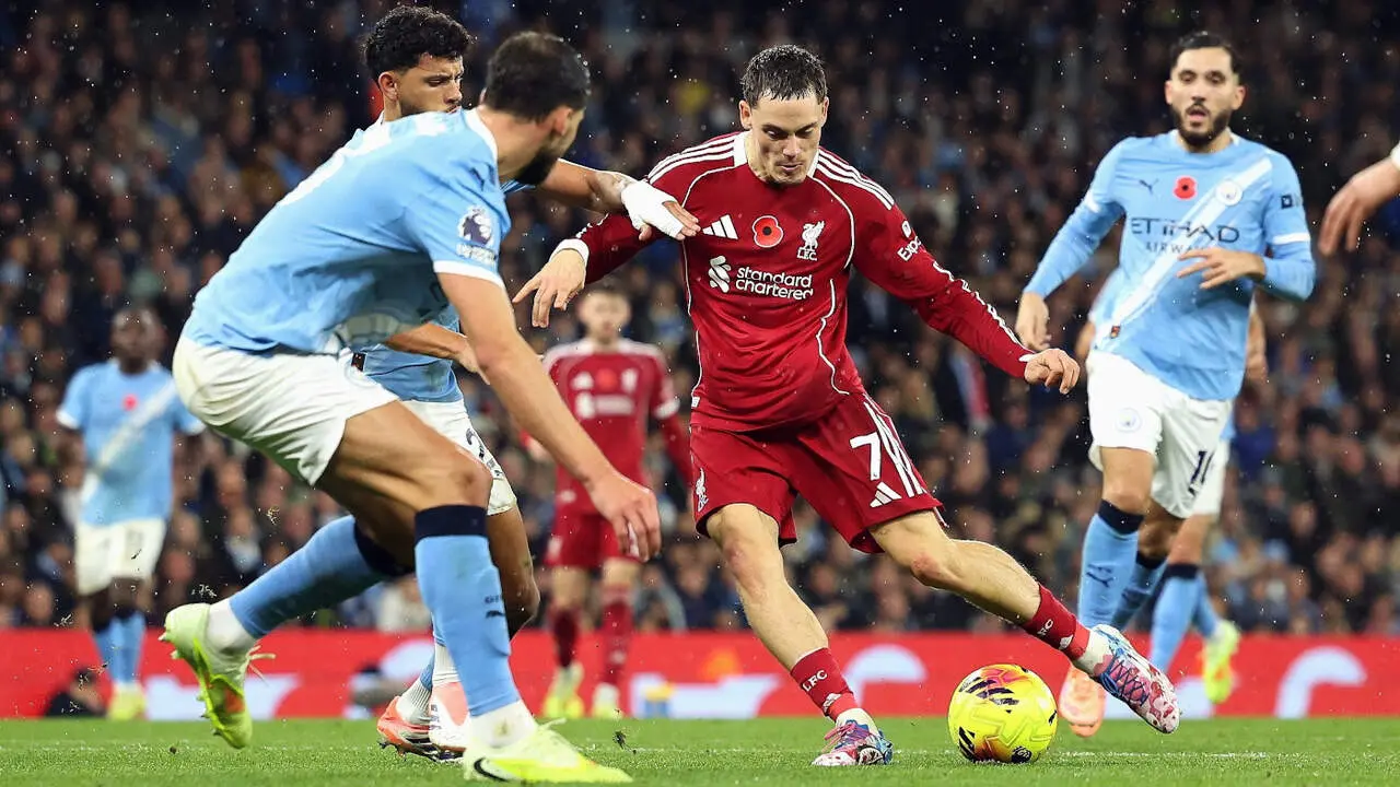 Wirtz, en el último City-Liverpool. EFE