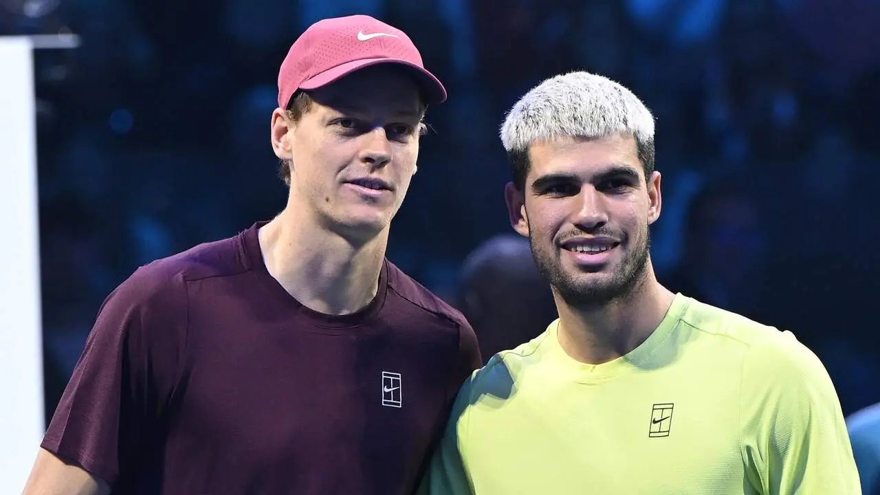 Sinner y Alcaraz. ALESSANDRO DI MARCO