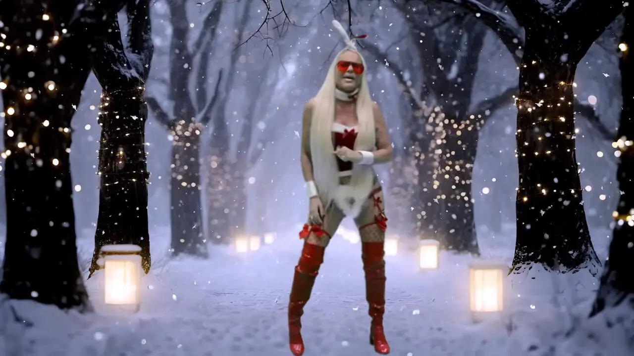 Leticia Sabater, en el videoclip de su nuevo villancico