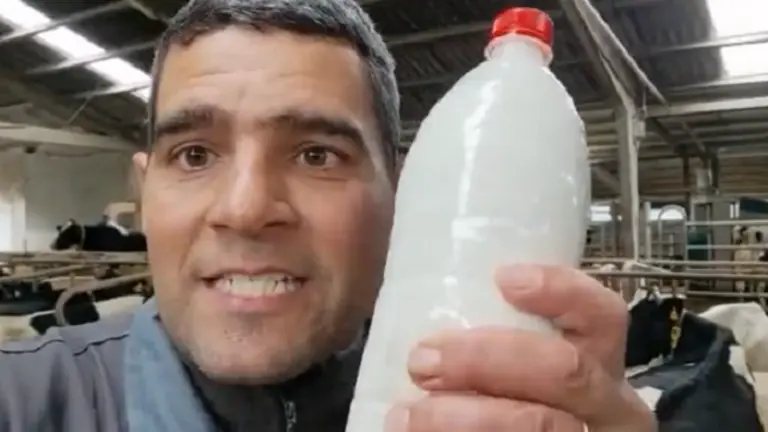 Roberto, ganadero lucense. TWITTER